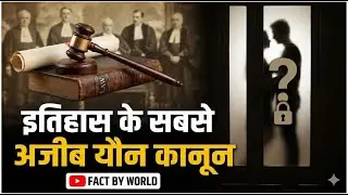 इतिहास के सबसे अजीब यौन कानून 😳📜 | Strange  Laws in History | FACT BY WORLD