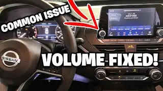 Исправлена ​​проблема с прыгающей ручкой регулировки громкости NISSAN ALTIMA (2023)
