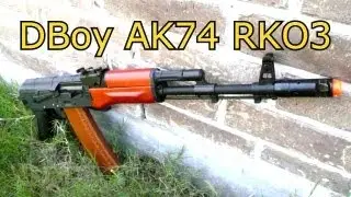 DBoys AK Review AK74 RK03 Airsoft Gun Review