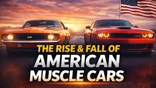 The Rise and Fall of American Muscle Cars 🇺🇸🔥