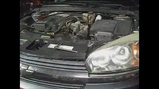 Chevrolet Malibu `05 w 3.5l engine replace leaking engine oil filter adapter gasket