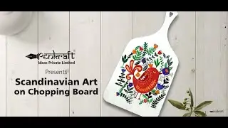 Scandinavian Art on Chopping Board | BY PENKRAFT