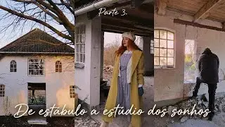 Da primeira janela à vista para o jardim: transformando o ateliê dos sonhos