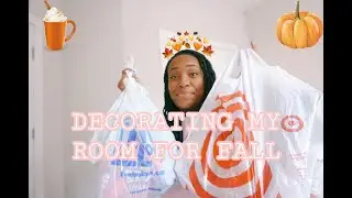 DECORATING MY ROOM FOR FALL
