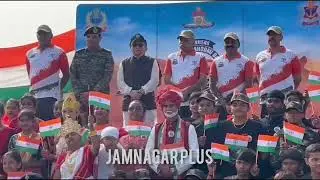 Bharat Ranbhumi Darshan rally flags off from Dwarka, honoring artillery heroes.