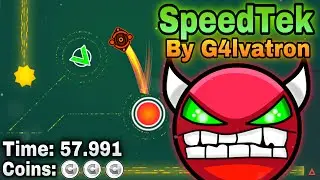 SpeedTek by G4lvatron (Hard Demon) | Geometry Dash [2.2]