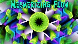 Flow Visuals: Electronic Music with fractal & mandala animation