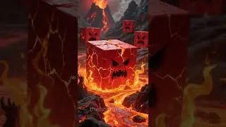 Fire Cubes 🔥🟥 | Creepy Funny 3D Cartoon Monster Animation Shorts