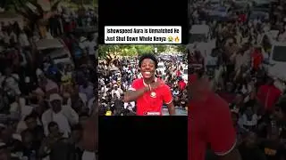 Ishowspeed Aura Is Unmatched He Just Shut Down Whole Kenya 😭🔥#ishowspeed #aura #shortsvideo #speed