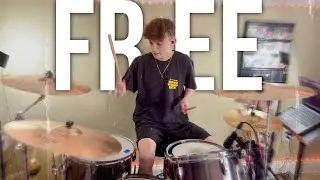 FREE! - SEU Worship, David Ryan Cook | DRUM COVER / TUTORIAL