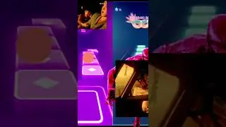Dinosaur in tile hop beats