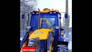 В Москве возле Теле башня.  метро Останкино.  работаем . JCB 3CX SUPER. #jcb #moskva #москва