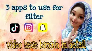 how to use filters for youtube |indian vloggers | hide your face with filters