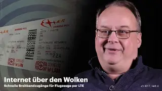 nachgehakt: Wie kommt das Internet ins Flugzeug?