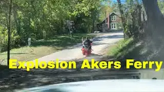 Explosion at Akers Ferry - Devil's Backbone Site