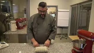 How to wrap a stiff starter