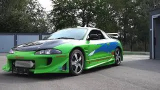 MattzGarage Speedshop The fast and the furious Mitsubishi Eclipse - Brian O'Conner tribute