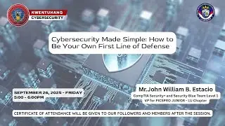 Cybersecurity Made Simple: How to Be Your Own First Line of Defense