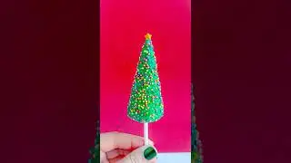 Christmas Tree Cake Pop! #shorts #christmas #cakepops #christmastree
