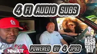 4 FI AUDIO SUBWOOFERS POWERED 4 DOWN4SOUND JP83 AMPLIFIERS WAKE THE DEAD SHOW 2024