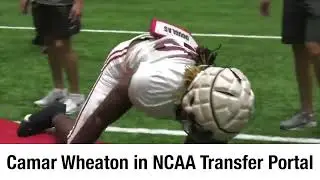 Камар Уитон официально появился на трансферном портале NCAA | Пятизвёздный раннинбек покидает футбольную команду Алабамы