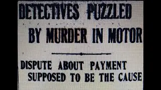 The Heidelberg Murder 1916
