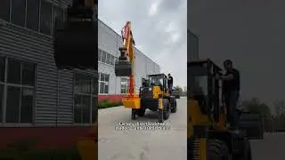 Backhoe loader direct from the manufacturer &mdash; guess how much it costs?