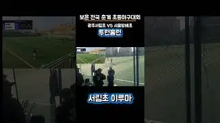 Seorim Elementary School's Iruma Boeun Spring National Elementary Baseball Tournament home run