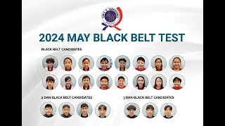 2024 MAY BLACK BELT TEST