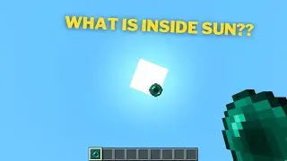 Minecraft, What is inside the Sun??