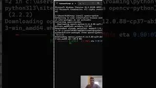 Как установить OpenCV Python в Windows 11 с помощью командной строки