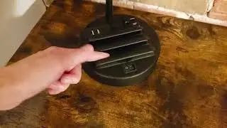 This Table Lamp With Charging Ports Is a GAME CHANGER For Small Spaces!