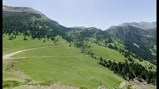 Chemin de Tor au col de Cab&uacute;s