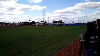 grass drag 2013 track blow out