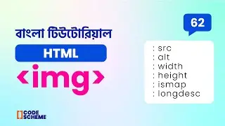 HTML Image Element 😊😊 | Src - Alt - Height - Width - Ismap - Longdesc | CodeScheme