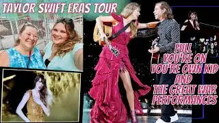 The Full Taylor Swift Concert | Era's Tour Tampa N2 | You're On Your Own Kid and The Great War Live