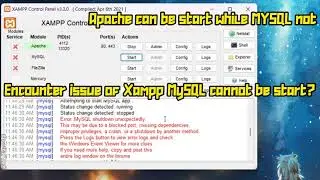 Solution: MySQL not working! XAMPP Control Panel cannot start! #blaze #xampp #mysql #solution #fixed