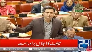 Hammad Azhar Blasting Speech in Senate on Budget