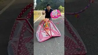 Notun Stroller Vs Beautiful Mosquito Net Ki Testing