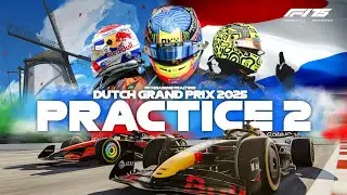 LIVE F1 PRACTICE 2 | DUTCH GP 2025 Timing & Formula 1 Commentary