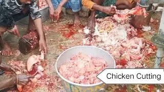 Chicken Cutting Style // Chicken Cutting and Cooking // Recipe // Cooking in Village // BengaliStyle