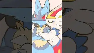 Anger Mark 💢 #Lucario #Cinderace #Pok&eacute;mon #Shorts
