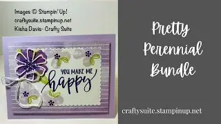 Simple Card Making!| Pretty Perennials| Wednesday, March 17th, FREE SHIPPING on orders 50.00 or more