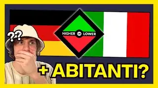 QUALE DI QUESTI STATI HA PIÙ ABITANTI? - HigherLowerGame [ITA]