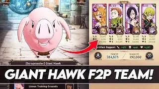 *COMPLETELY F2P* Giant Hawk Event Guide! Easy Clears! (7DS Guide) Seven Deadly Sins Grand Cross