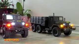 All 1/16 Scale Military Truck. US M35 & M54, German MAN KAT1