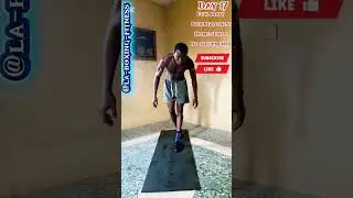 Day 17| Full Body Boxing Fitness Home Series No Equipments| #boxingfitness #fullbodyworkout #fit 