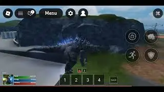 Mencuba Game(ROBLOX) Di Mode:(GODZILLA)🦖‼️‼️ Gameplay.