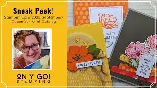 Create Beautiful Handmade Cards with a Sneak Peek at the Translucent Florals Stamp Set