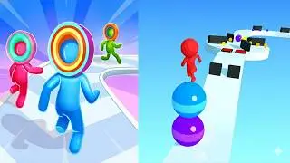 Layer Man vs Stack Rider 3D 💥 Max Levels Unlocked Gameplay!